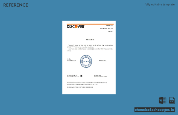 USA Discover Referenzmuster-Vorschau